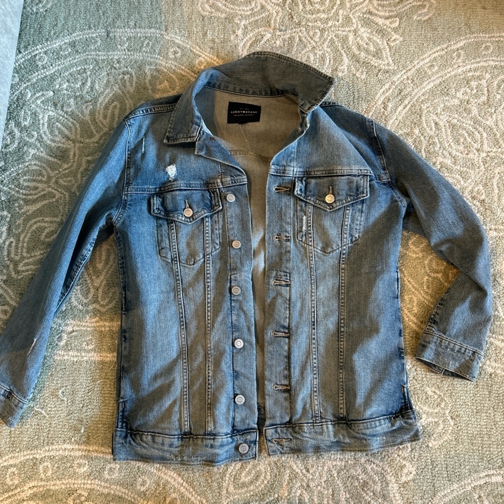 Lucky Brand Light Blue Jean Jacket